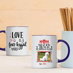 Personalized Bichon Frise Mug - Mom Gift 