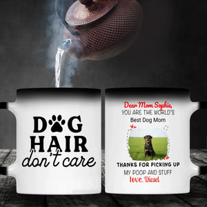 Personalized Rottweiler Dog Mug With A Cute Paw Print & Photo Frame - 89Prints