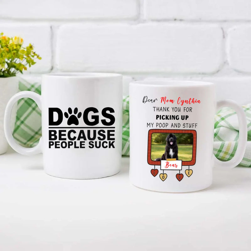 Customized Newfoundland Mug – Dear Mom, 