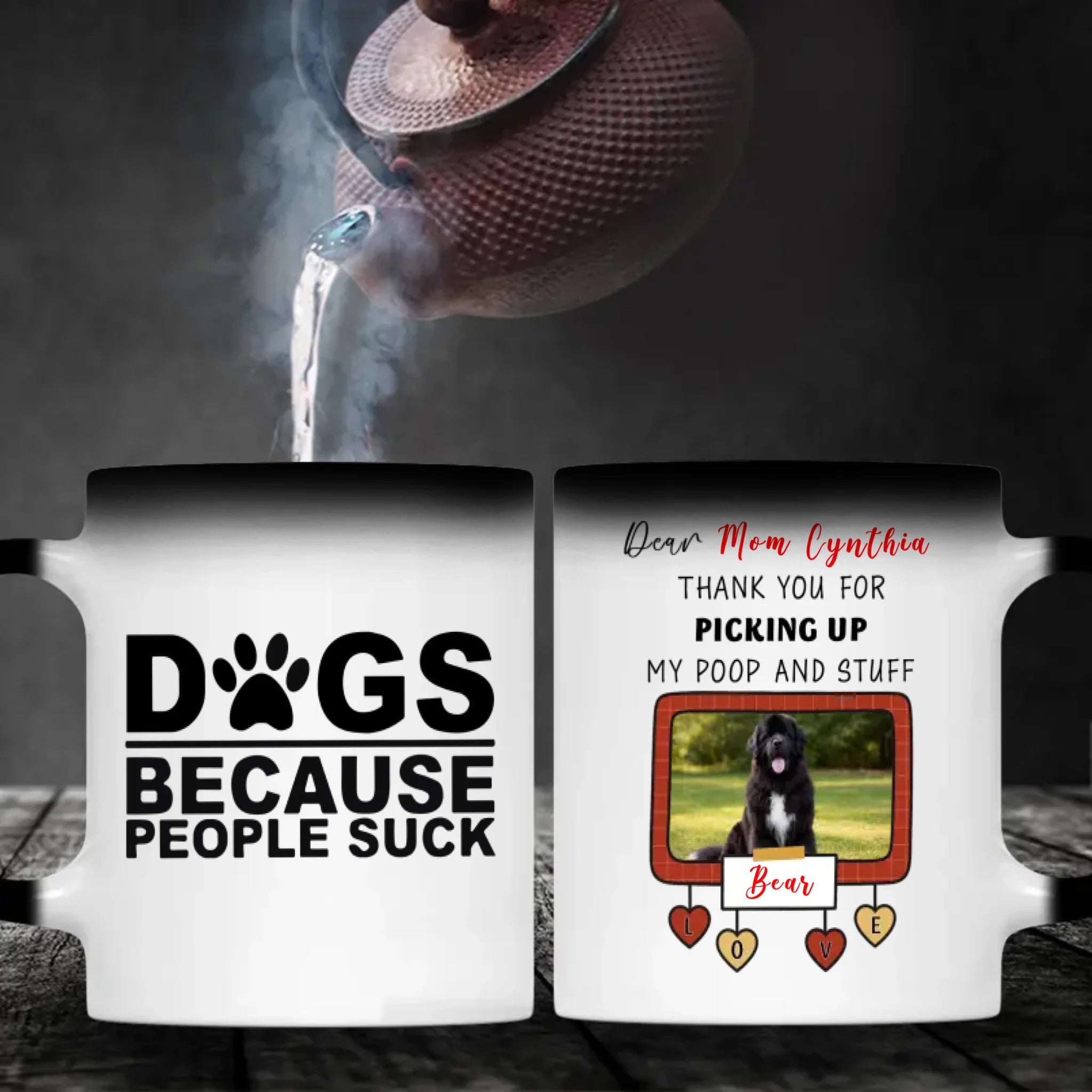 Customized Newfoundland Mug – Dear Mom, 