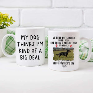 Custom Dachshund & Dog Lover Mug With A Cute Photo Frame - 89Prints