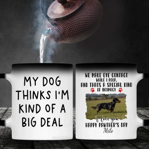 Custom Dachshund & Dog Lover Mug With A Cute Photo Frame - 89Prints