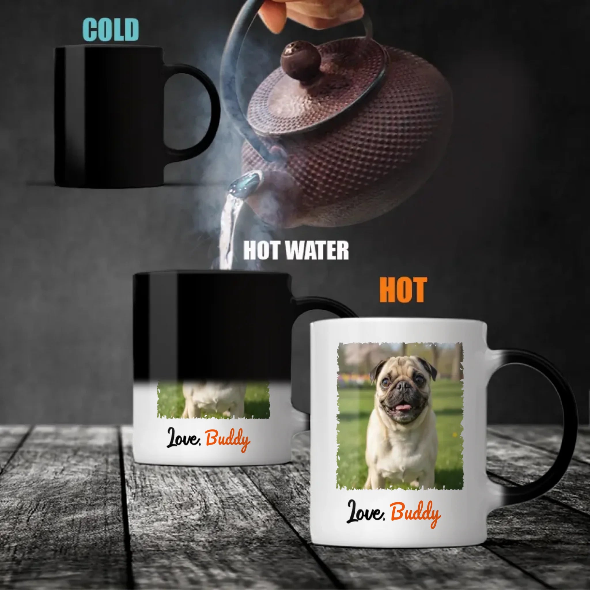 Customized Pug Mug Gift With The Quote 