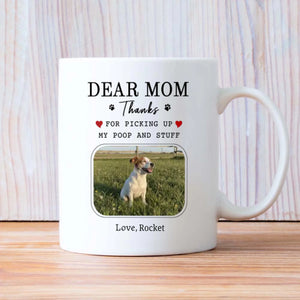Custom Jack Russell Terrier & Dog Lover Mug With A Cute Photo Frame - 89Prints