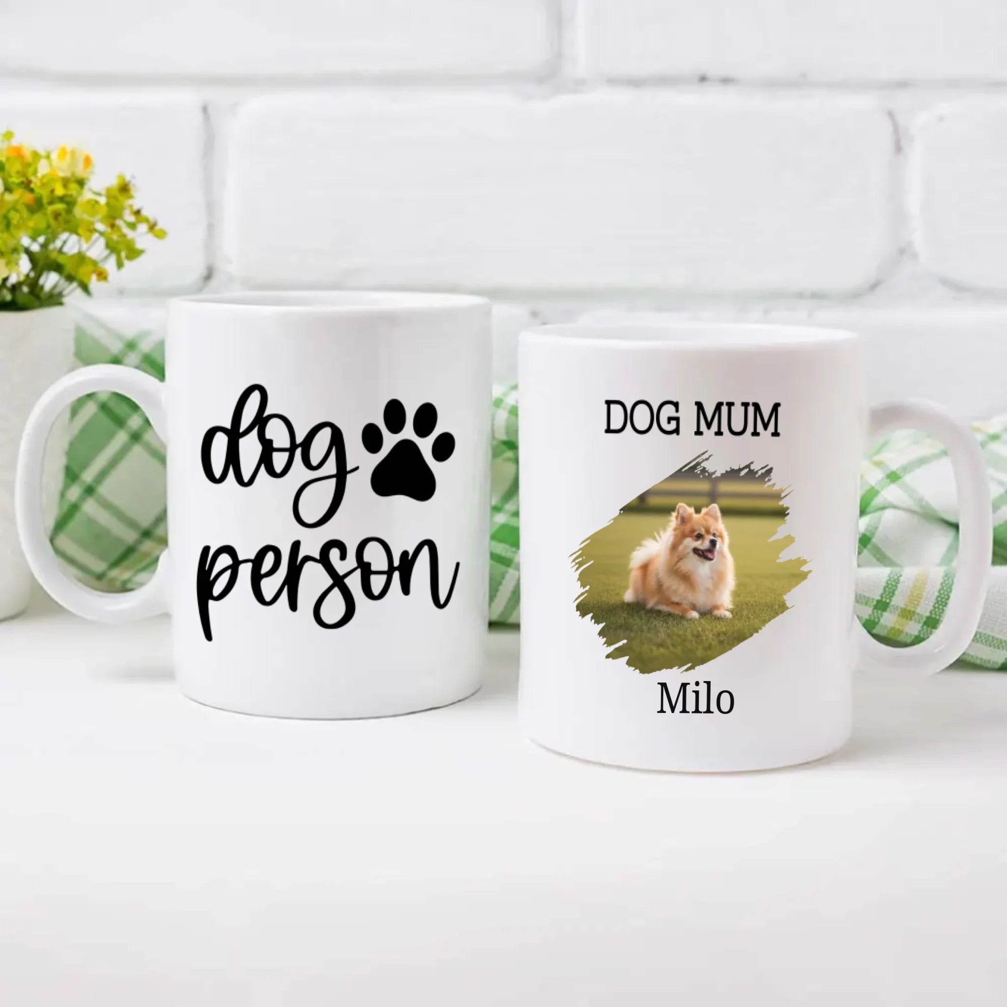 Custom Pomeranian & Dog Lover Mug With A Cute Photo Frame - 89Prints