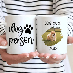 Custom Pomeranian & Dog Lover Mug With A Cute Photo Frame - 89Prints