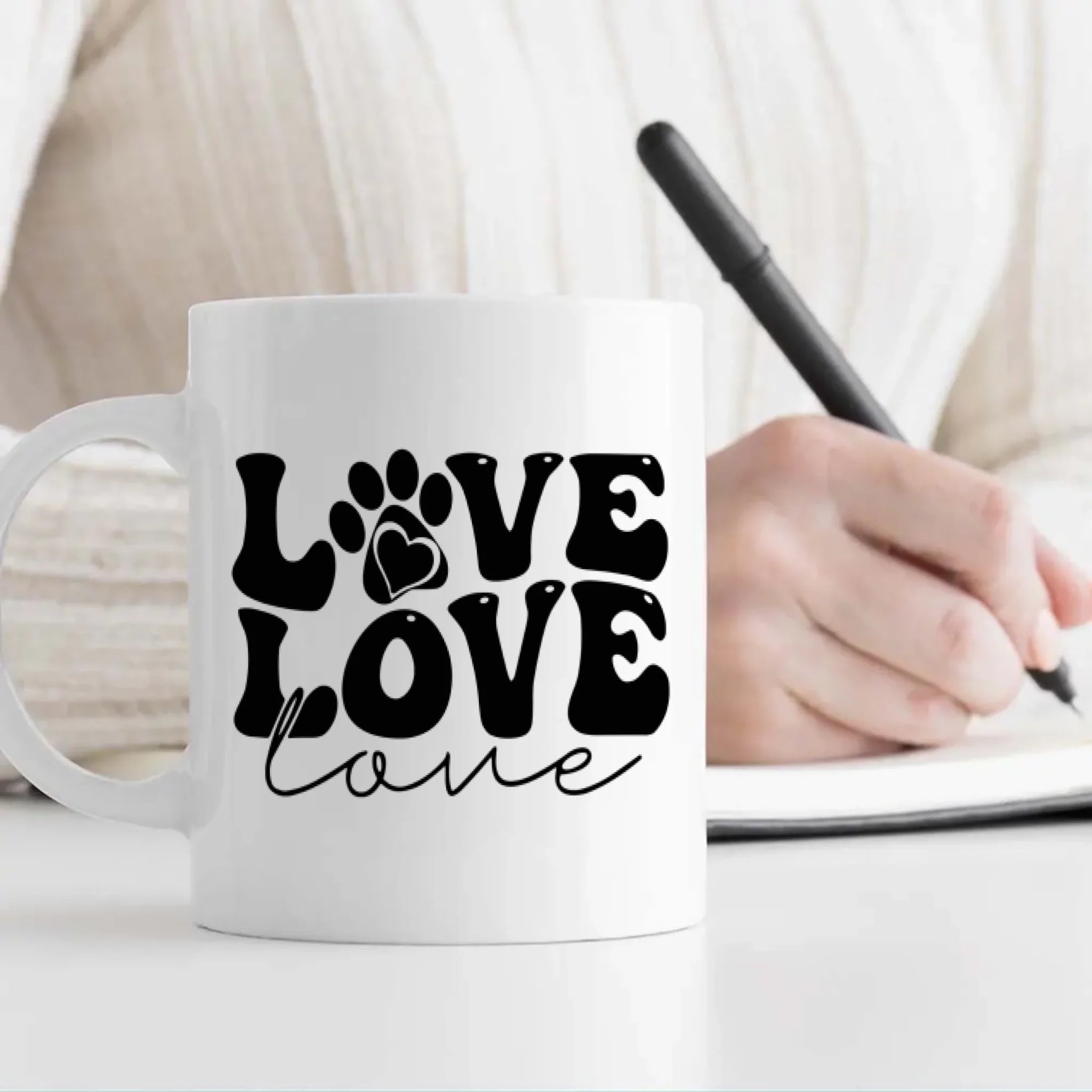 Custom Rottweiler & Dog Lover Mug With A Cute Photo Frame - 89Prints