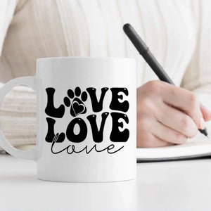 Custom Rottweiler & Dog Lover Mug With A Cute Photo Frame - 89Prints