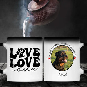 Custom Rottweiler & Dog Lover Mug With A Cute Photo Frame - 89Prints