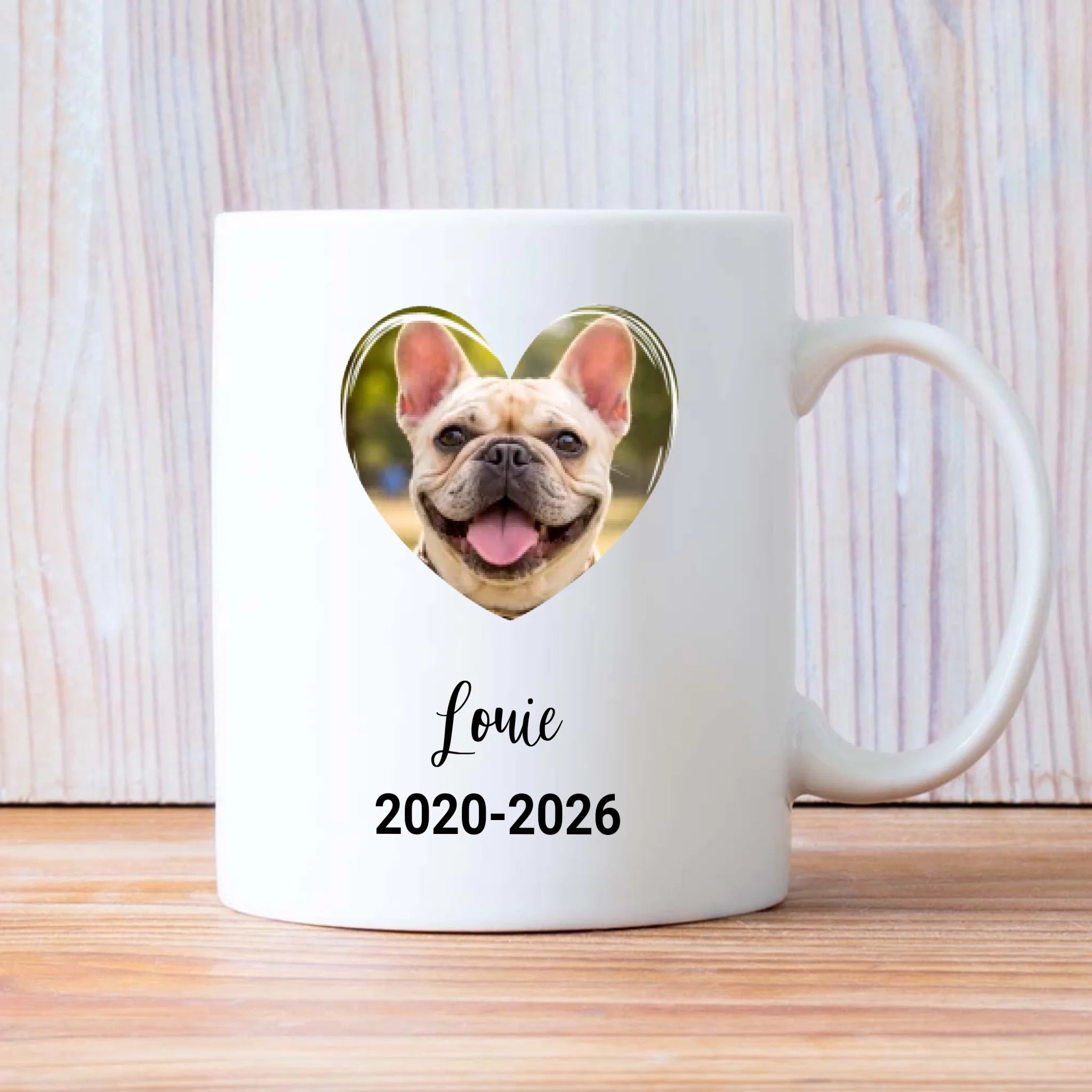 Custom French Bulldog Mug - I'm Here to Pet All The Dogs - A Memorable Gift For Dog Lovers - 89Prints