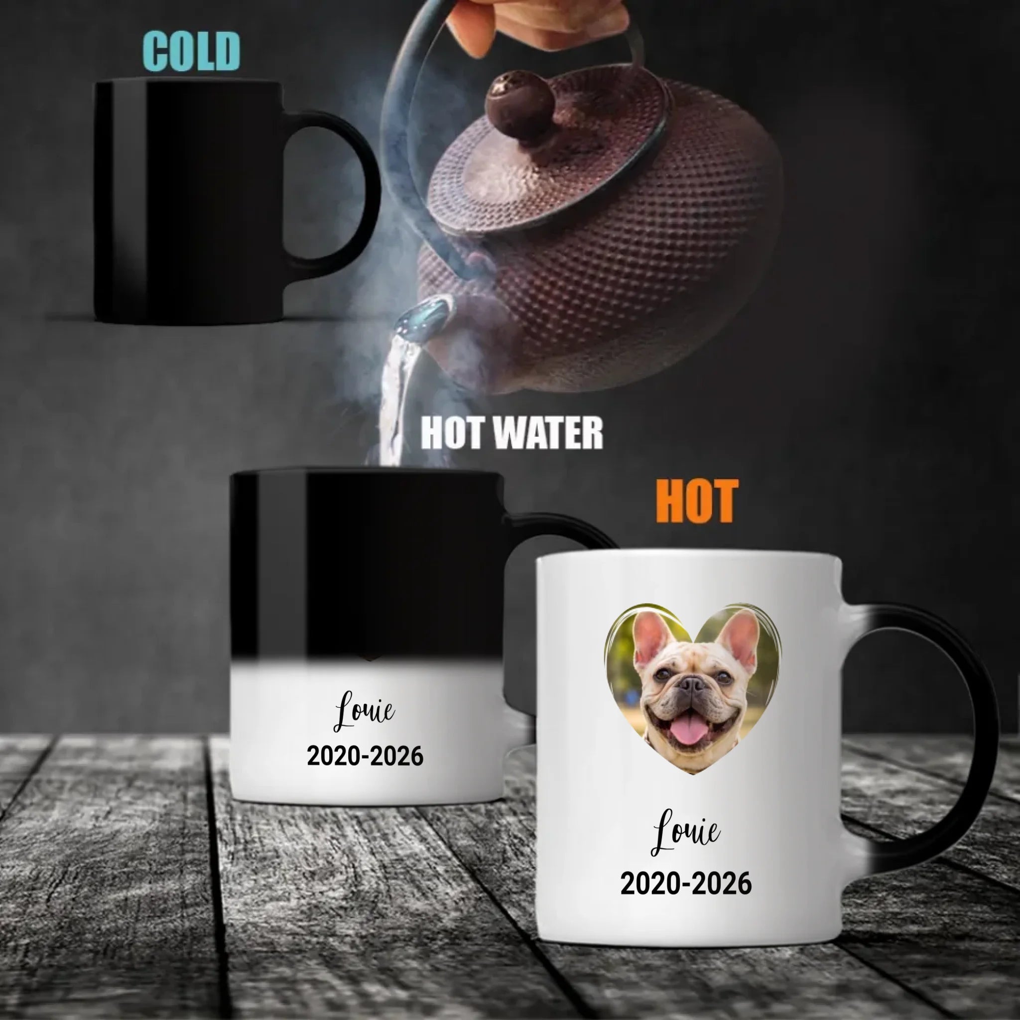 Custom French Bulldog Mug - I'm Here to Pet All The Dogs - A Memorable Gift For Dog Lovers - 89Prints