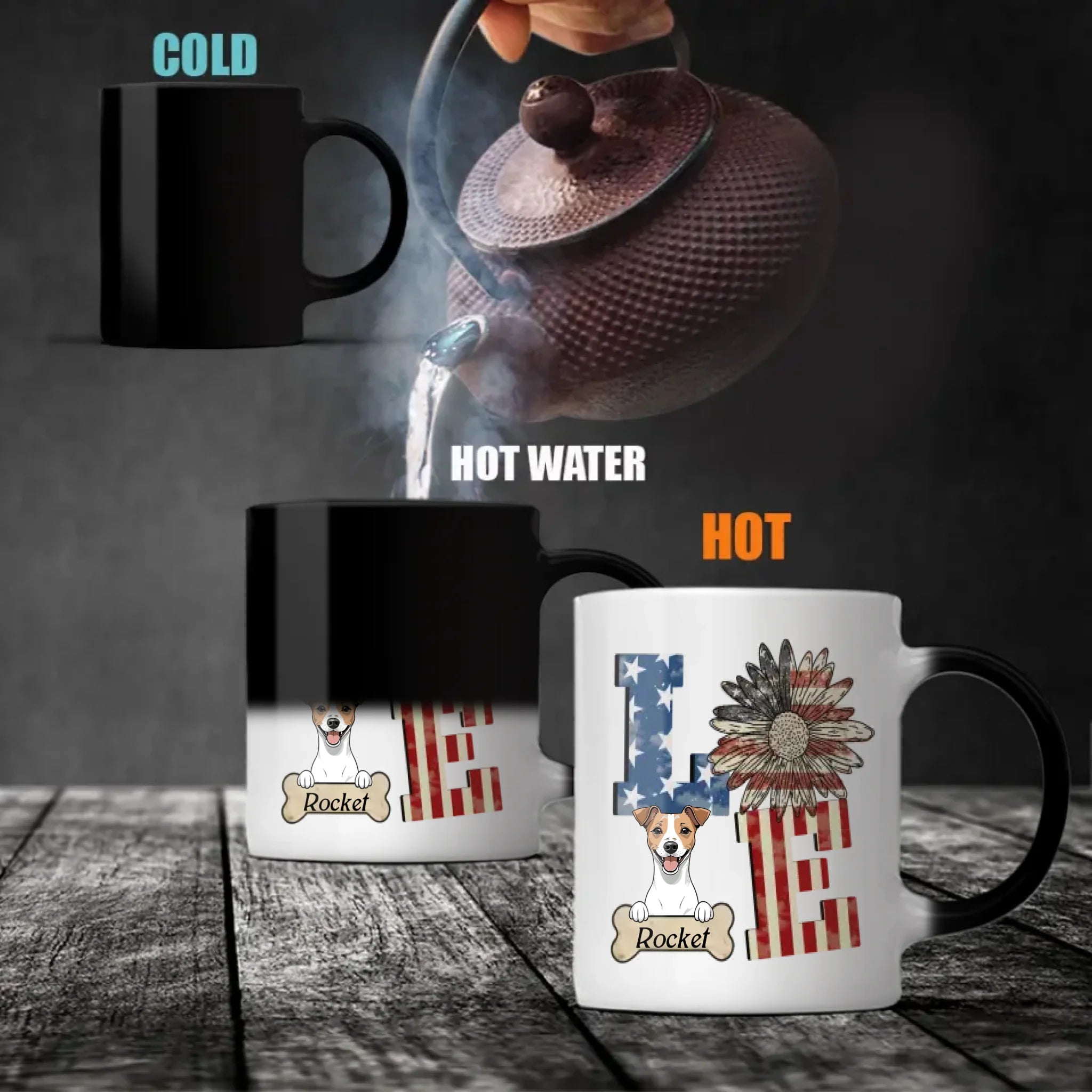 Personalized Jack Russell Terrier Mug - Custom 'Best Dog Mom Ever', Dog Clipart And Name - 89Prints