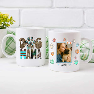 Custom French Bulldog Mug - Personalized Dog Mama Photo & Name Gift - 89Prints