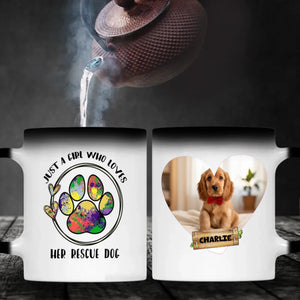 Customized American Cocker Spaniel Mug With Custom Photo & Name -  Just A Girl Who Loves - 89Prints