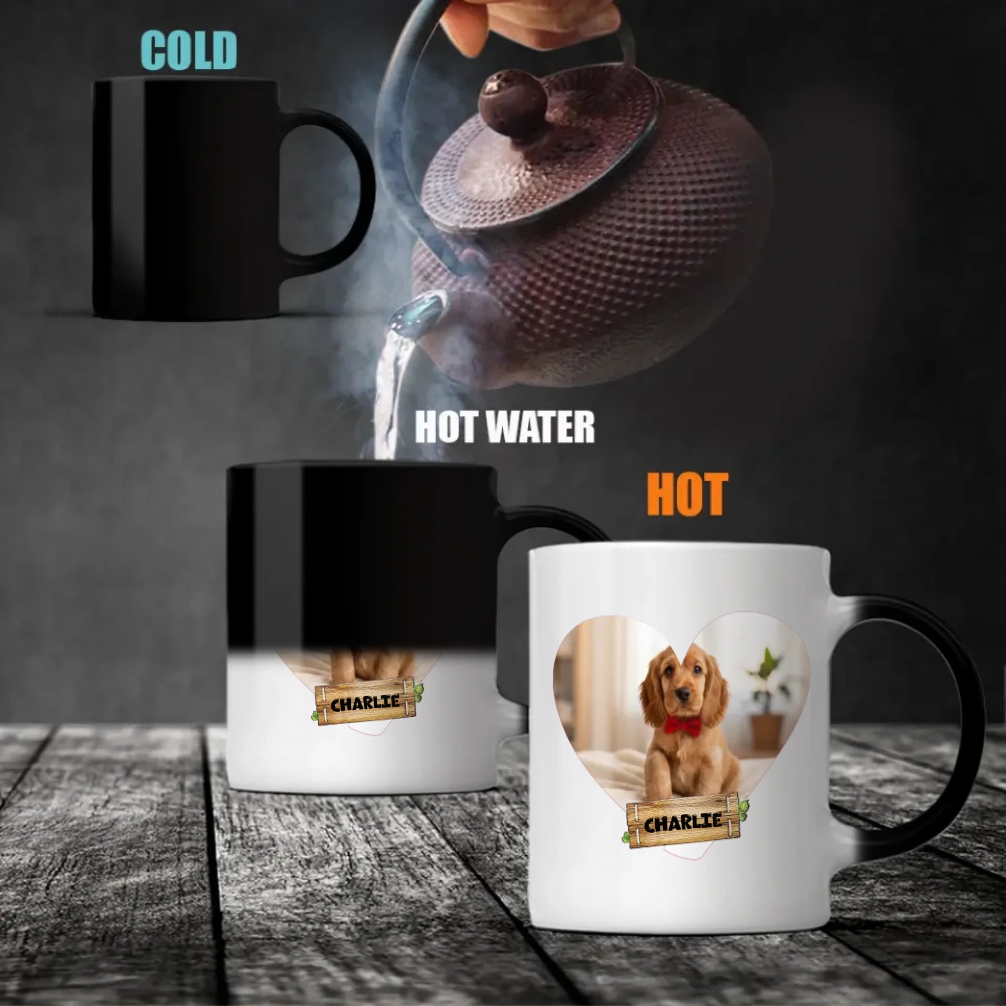 Customized American Cocker Spaniel Mug With Custom Photo & Name -  Just A Girl Who Loves - 89Prints