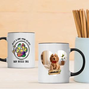 Customized American Cocker Spaniel Mug With Custom Photo & Name -  Just A Girl Who Loves - 89Prints