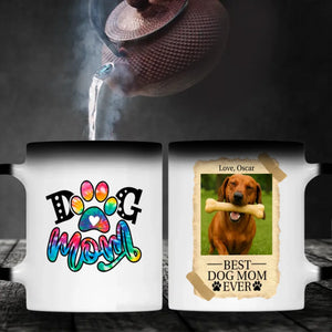 Custom Photo Dachshund Mug - Best Dog Mom Ever With Name Personalization - 89Prints