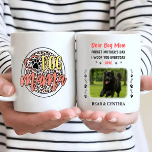 Personalized Newfoundland Mug - Dear Dog Mom - Custom Photo & Name - 89Prints