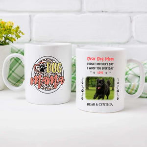 Personalized Newfoundland Mug - Dear Dog Mom - Custom Photo & Name - 89Prints