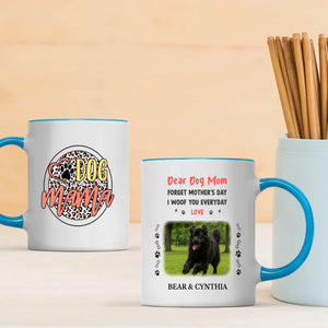 Personalized Newfoundland Mug - Dear Dog Mom - Custom Photo & Name - 89Prints