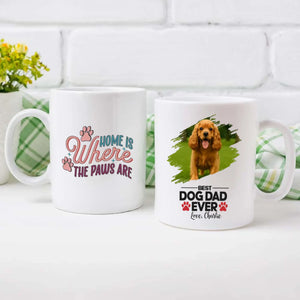 Custom American Cocker Spaniel Mug - Photo & Name Dog Dad Gift - 89Prints