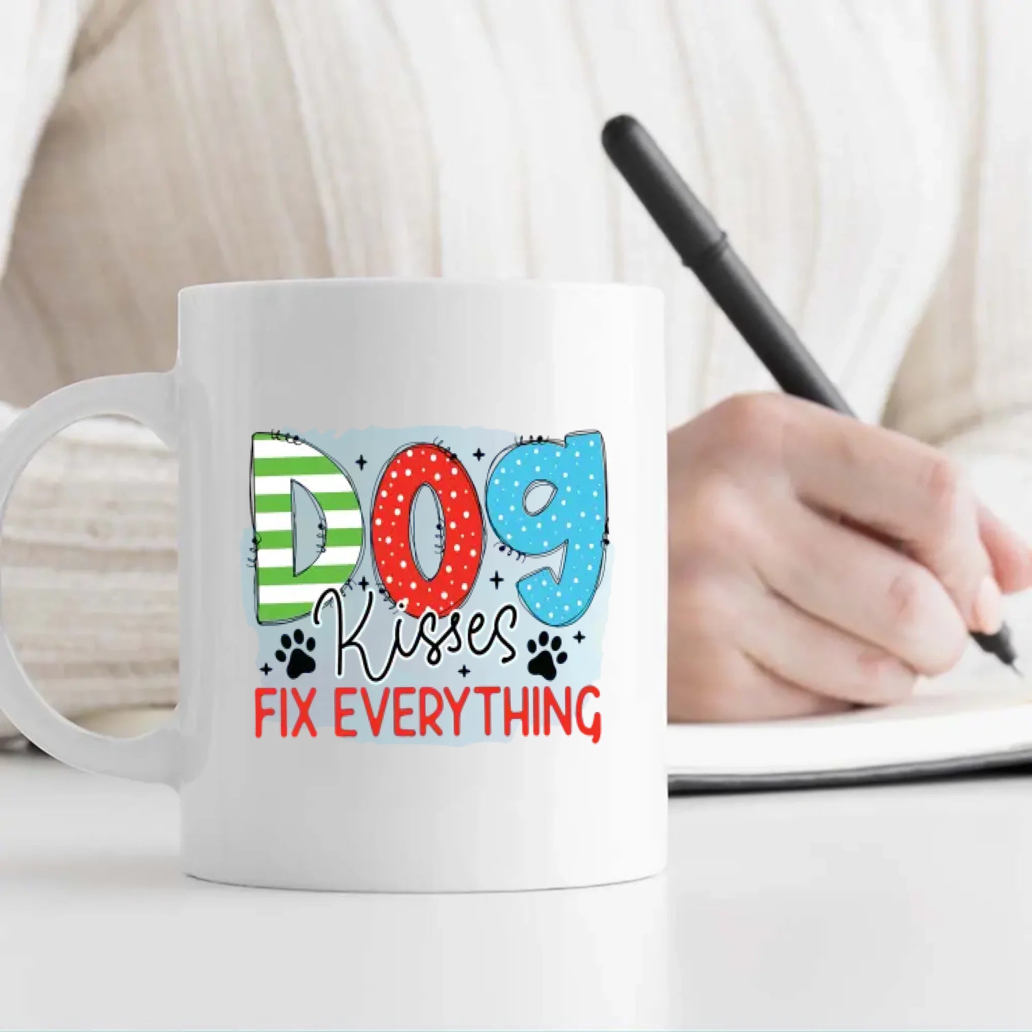 Custom Rottweiler Mug With Name & Photo – Life Is Better With My Dog - 89Prints