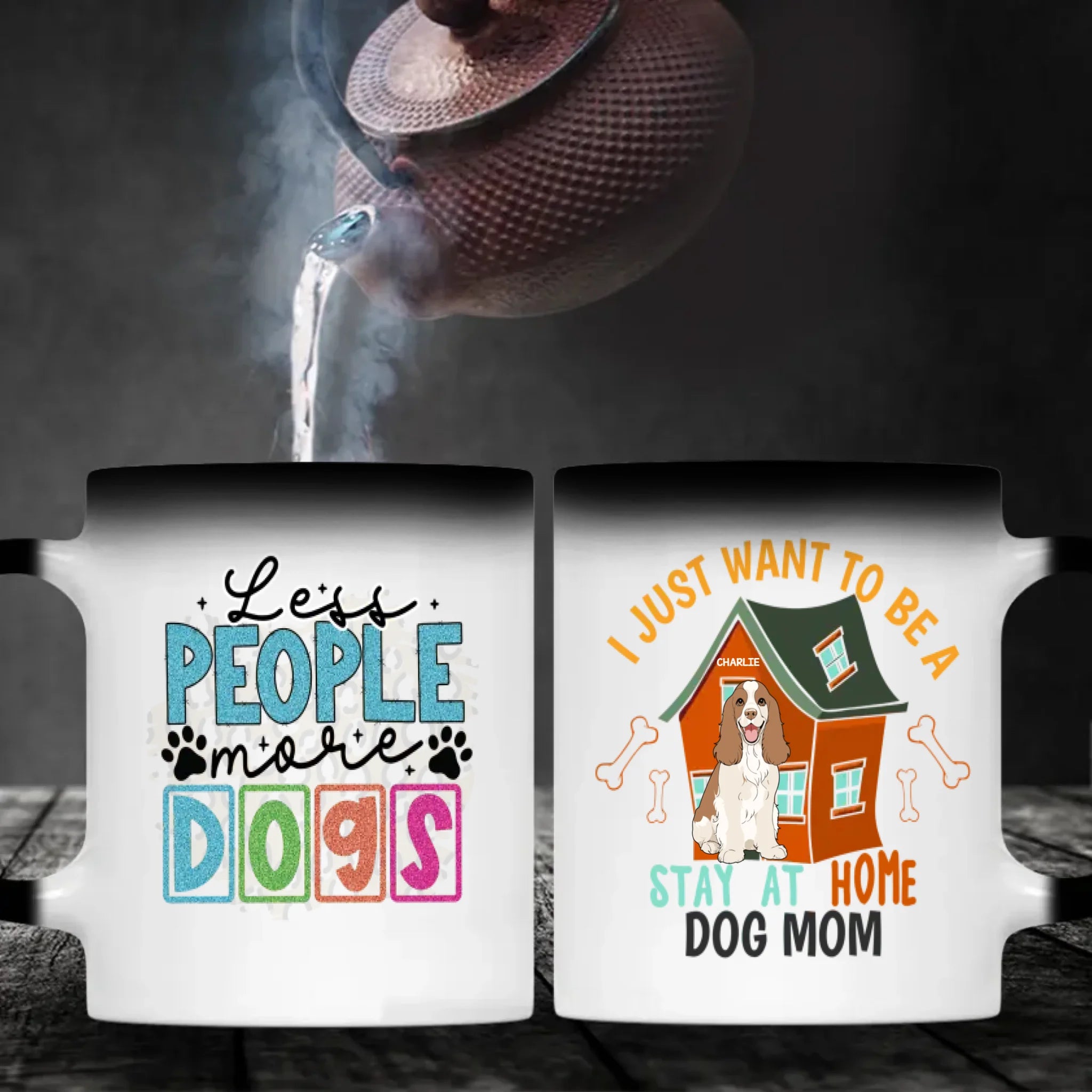 Personalized Dog Mom Mugs. Unique 