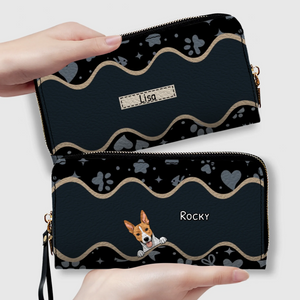 Wholesome Custom Pet Wallet – Personalized Gift for Pet Lovers | 89Prints