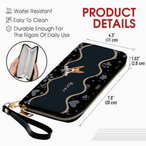 Wholesome Custom Pet Wallet – Personalized Gift for Pet Lovers | 89Prints