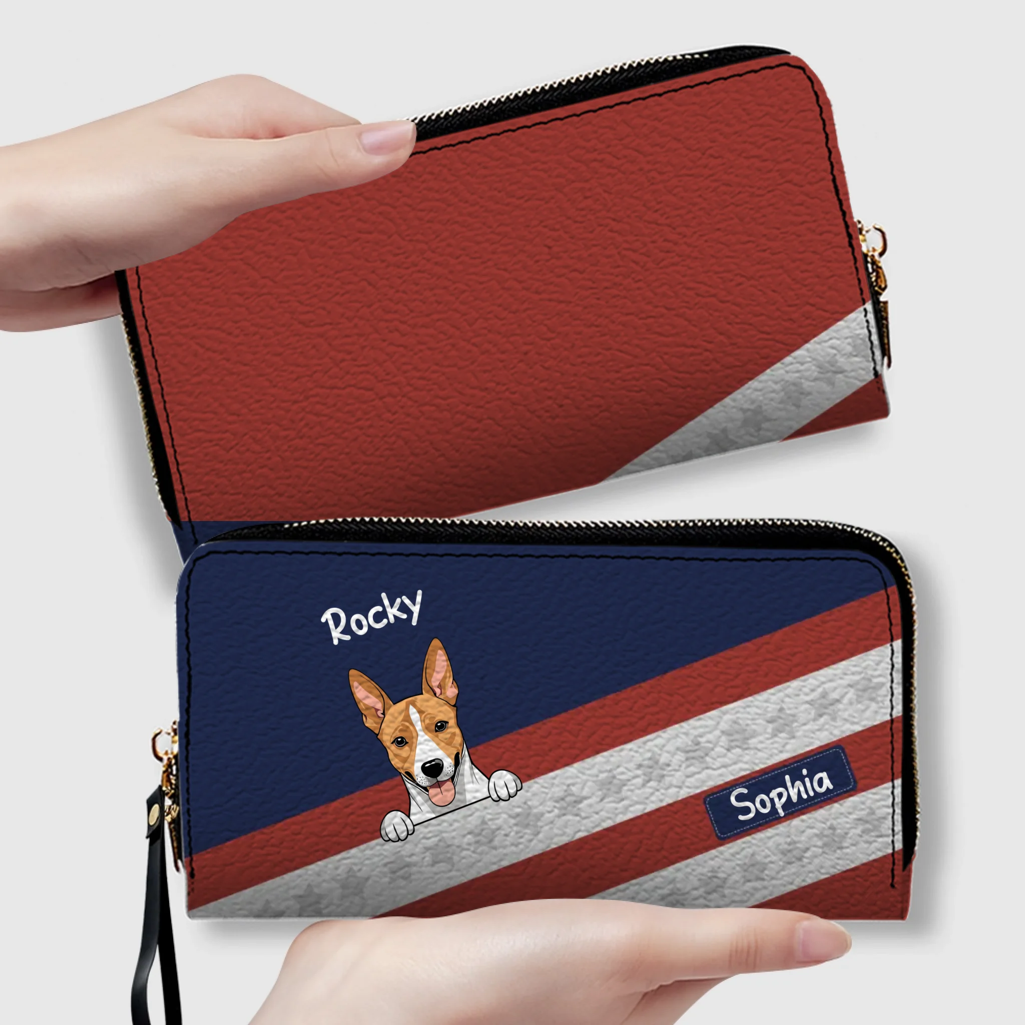 Patriotic Wallet for US Pet Owners - Show Your Pride with Custom Artwork - 89Prints