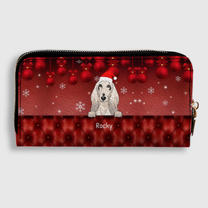 Ultimate Christmas Leather Wallet Gift – Personalized Wallet For Pet Lovers | 89Prints