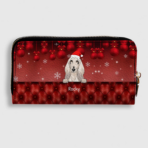 Ultimate Christmas Leather Wallet Gift – Personalized Wallet For Pet Lovers | 89Prints