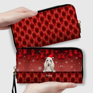 Ultimate Christmas Leather Wallet Gift – Personalized Wallet For Pet Lovers | 89Prints