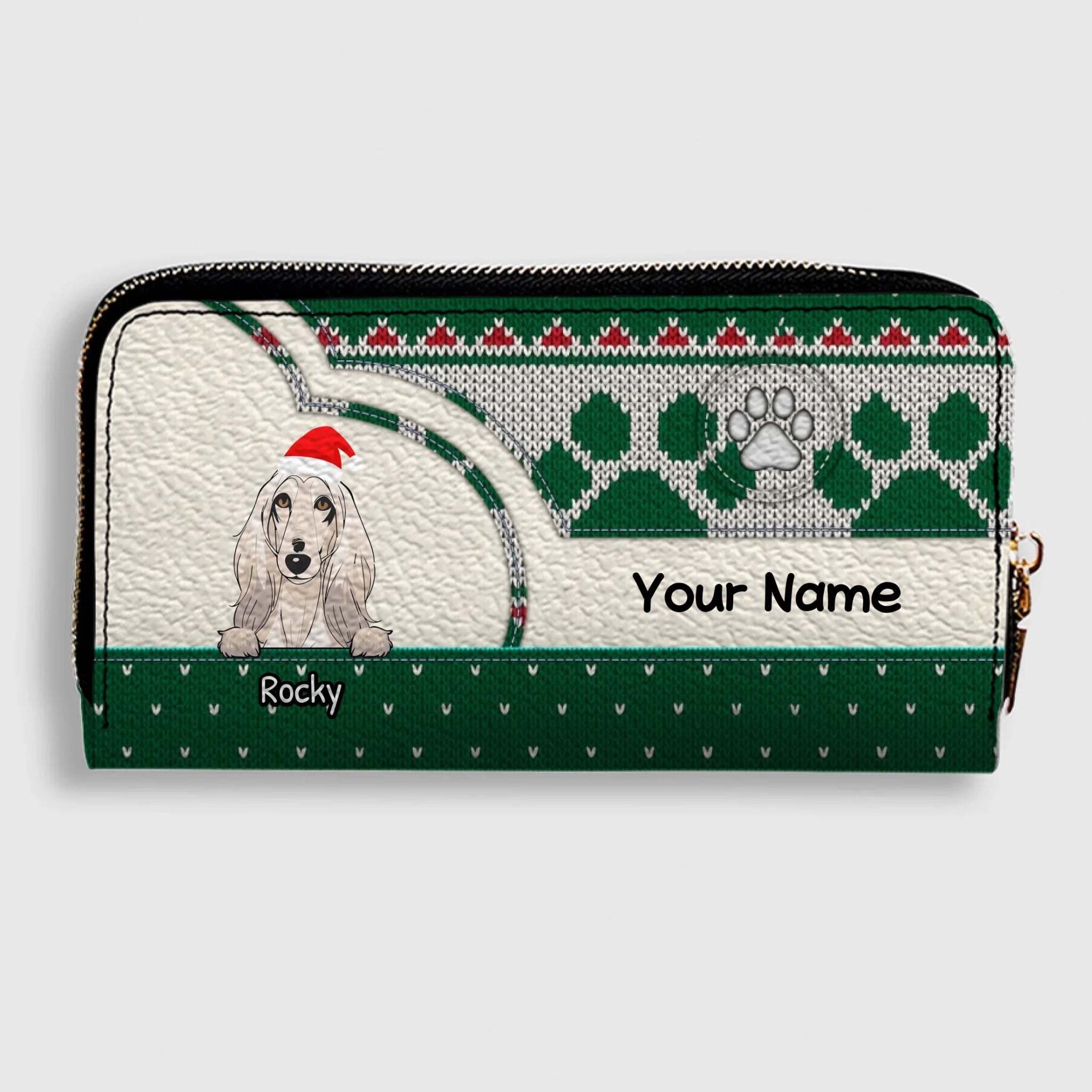 Holiday Surprise Leather Wallet – Custom Christmas Gift | 89Prints