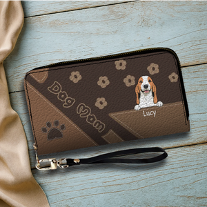Custom Pet Wallet – Funny Personalized Dog Portrait Wallet | 89Prints