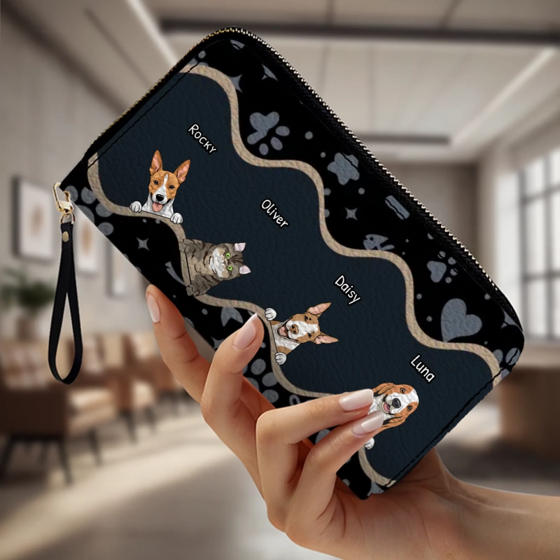 Wholesome Custom Pet Wallet – Personalized Gift for Pet Lovers | 89Prints
