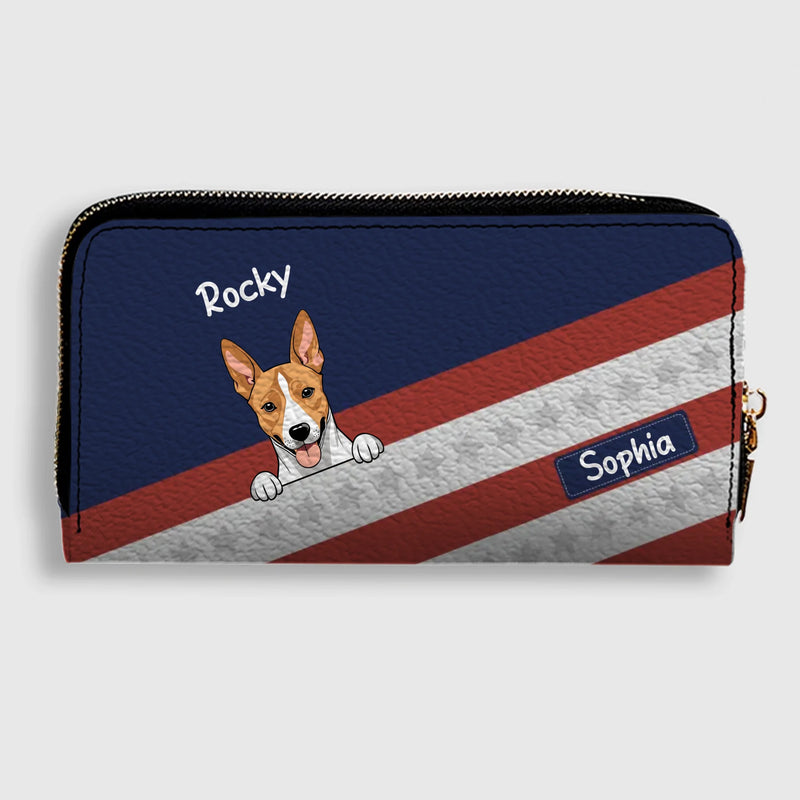 Patriotic Wallet for US Pet Owners - Show Your Pride with Custom Artwork - 89Prints