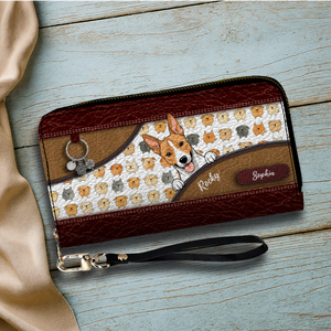 Custom Leather Wallet for Pet Lovers – Men & Women Gift - 89Prints