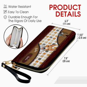 Custom Leather Wallet for Pet Lovers – Men & Women Gift - 89Prints