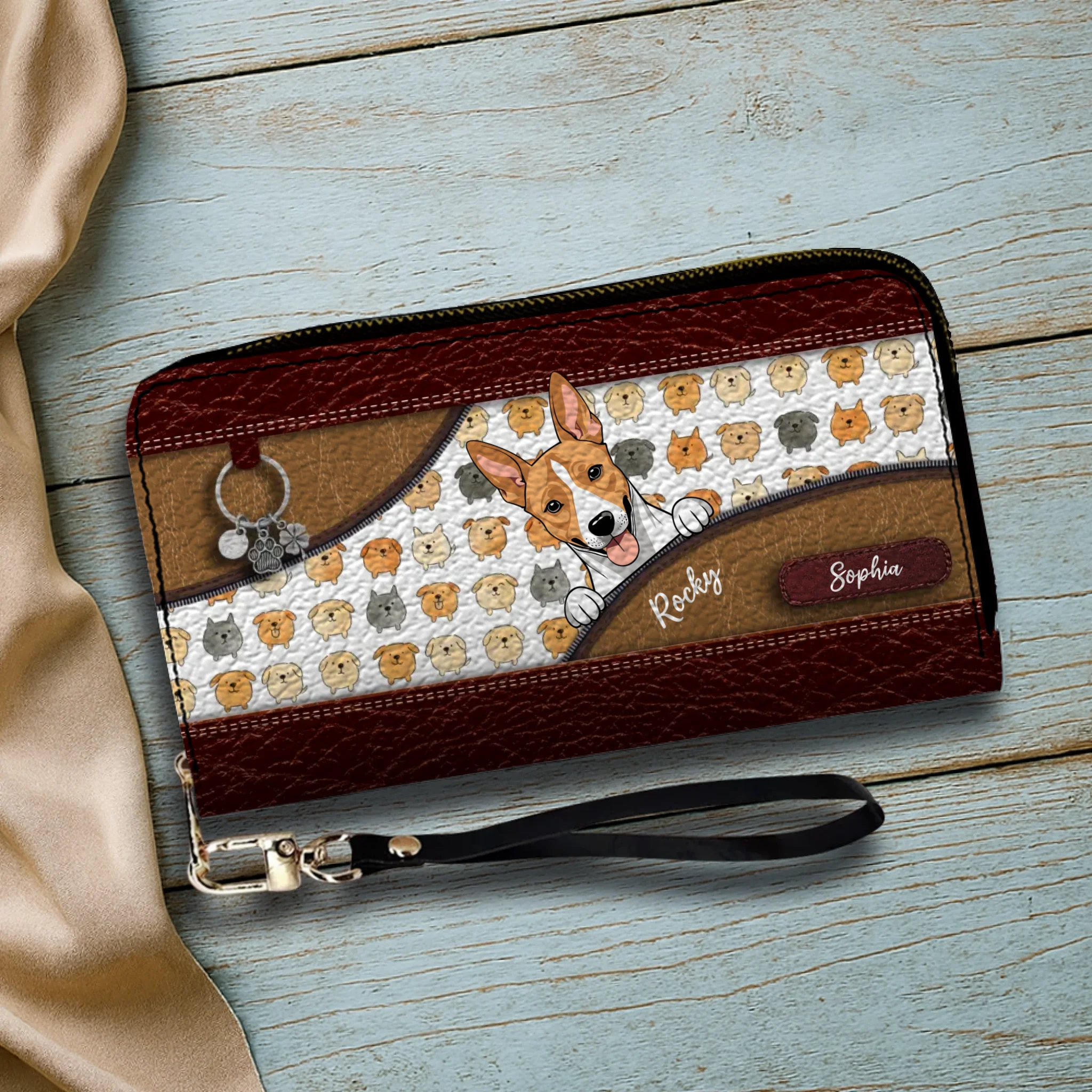 Custom Leather Wallet for Pet Lovers – Men & Women Gift - 89Prints