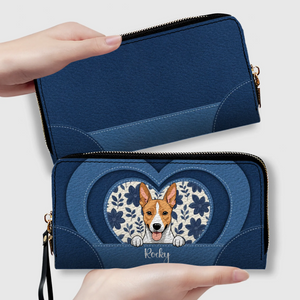 Custom Pet Portrait Wallet – Personalized Gift for Pet Lovers | 89Prints