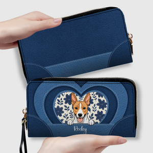 Custom Pet Portrait Wallet – Personalized Gift for Pet Lovers | 89Prints