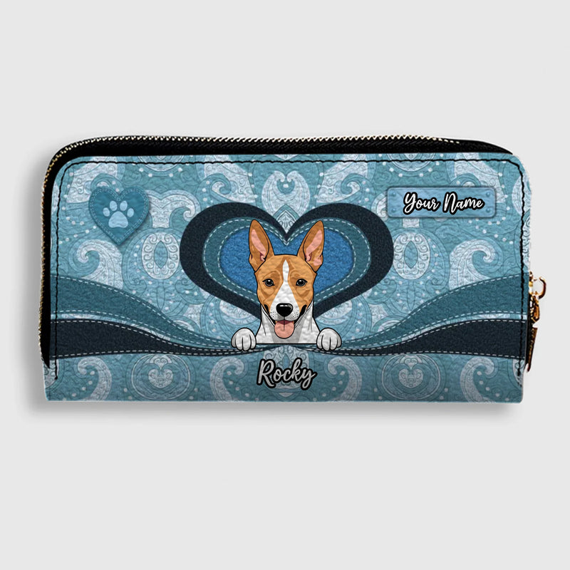 Customizable Leather Wallet for Pet Enthusiasts – Unique Gift - 89Prints