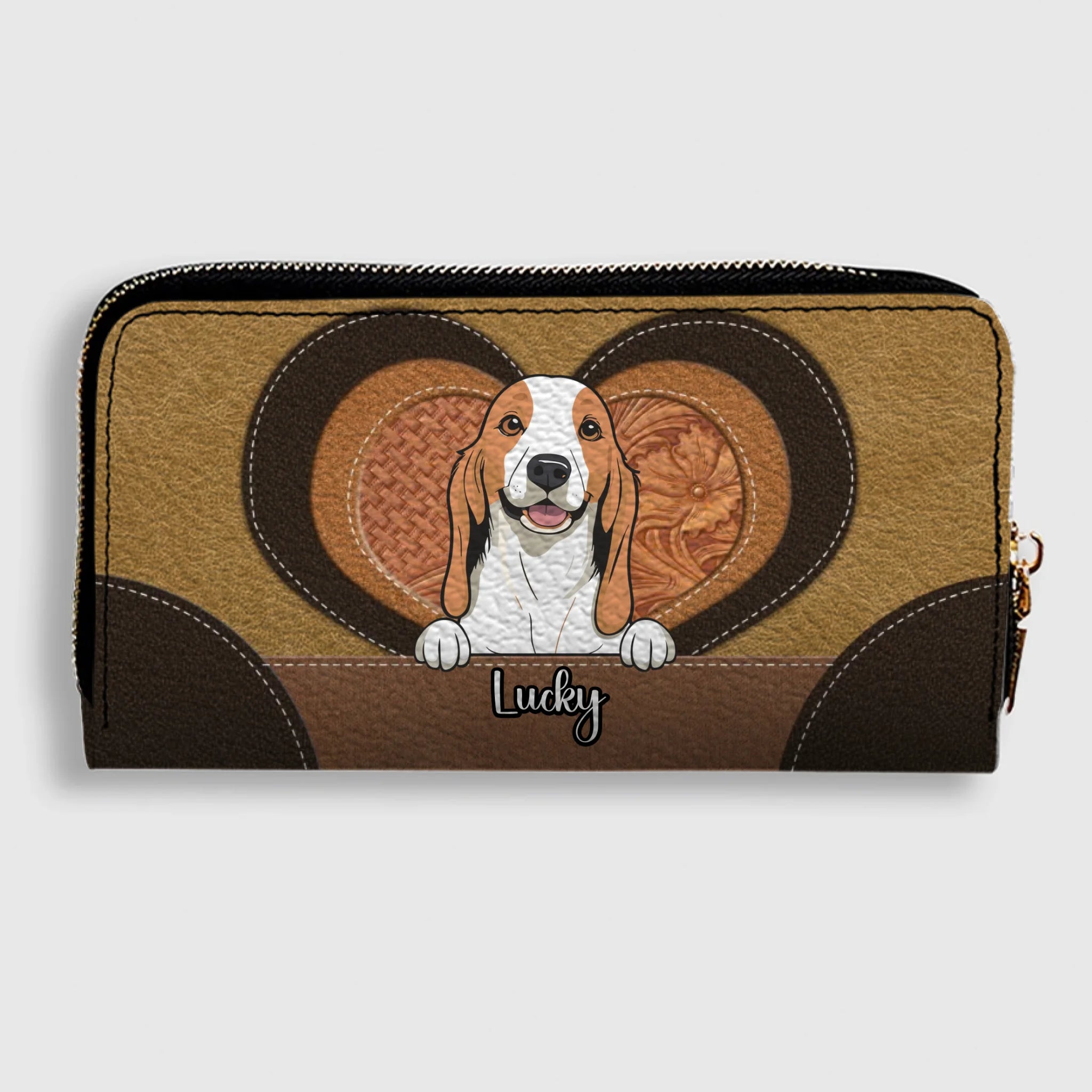 Vintage Style Custom Pet Wallet – Personalized Gift | 89Prints