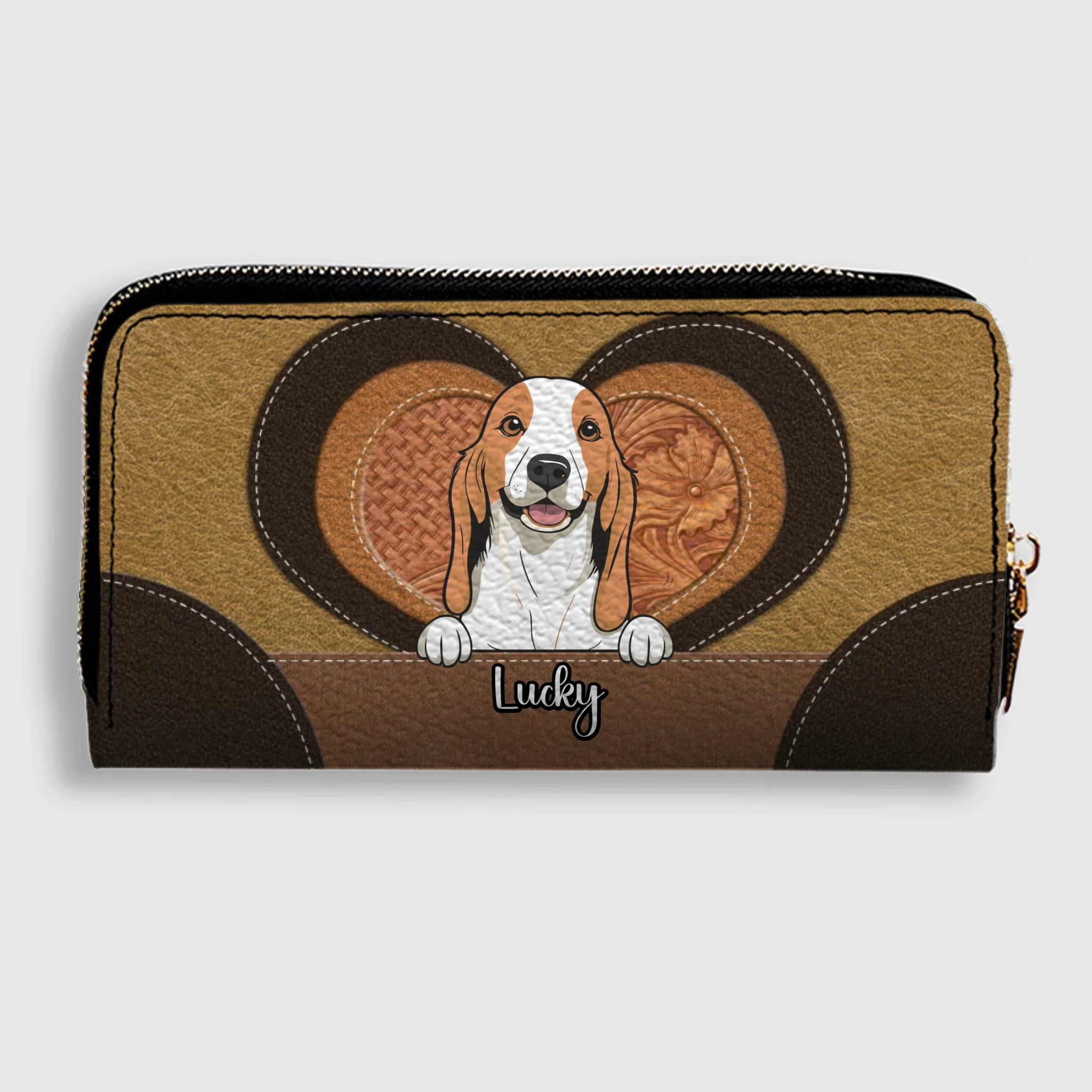 Vintage Style Custom Pet Wallet – Personalized Gift | 89Prints