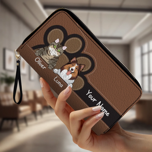 Customized Pet Wallet – Add Your Pet’s Name & Portrait | 89Prints