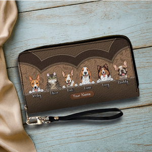 Customized Pet Wallet – Choose Your Colors & Pet Art Style | 89Prints