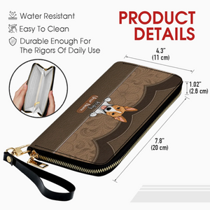 Customized Pet Wallet – Choose Your Colors & Pet Art Style | 89Prints