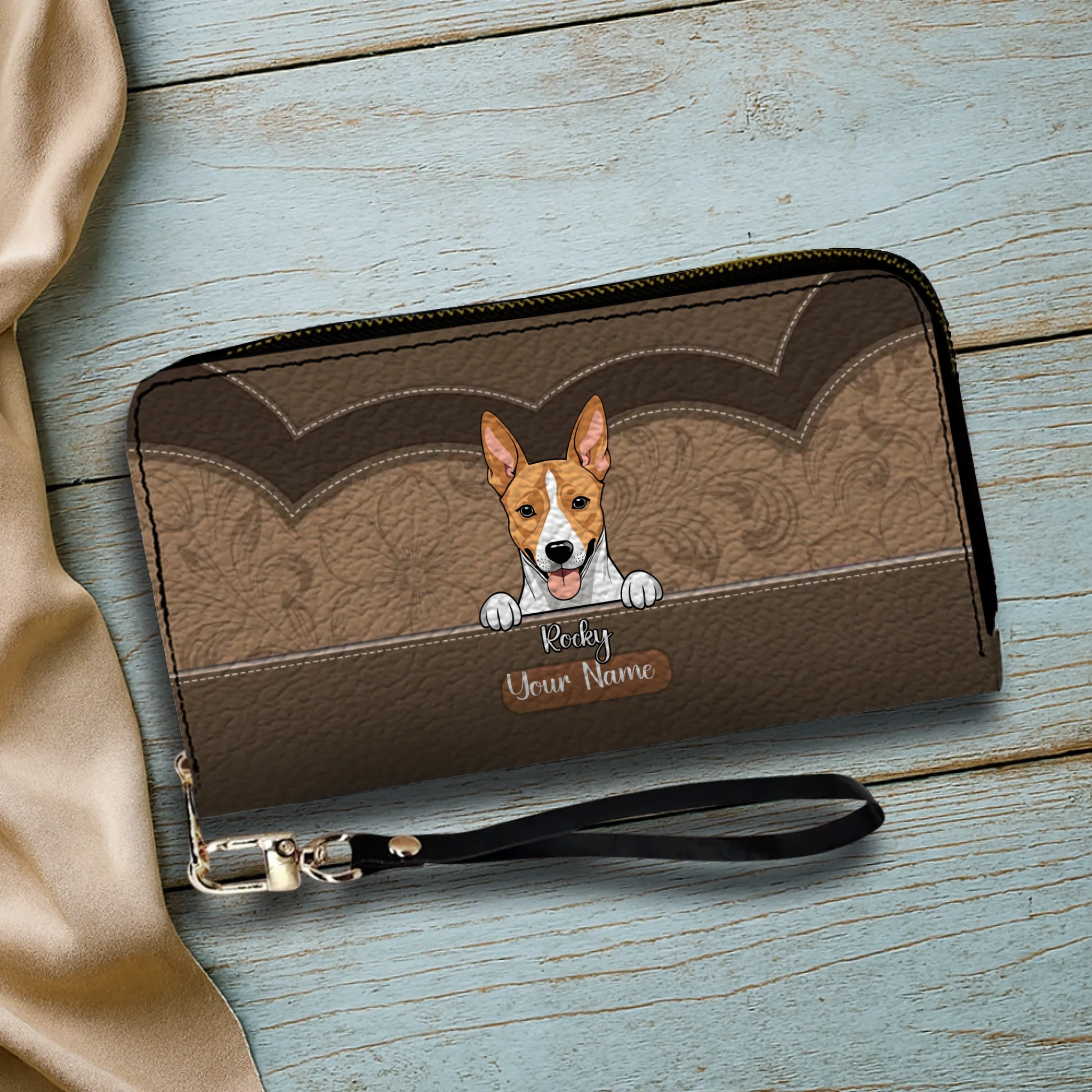 Customized Pet Wallet – Choose Your Colors & Pet Art Style | 89Prints
