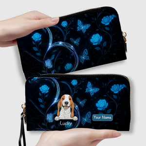 Blue Glow Fantasy Pet Wallet – Personalized Dogs & Cats Wallets | 89Prints